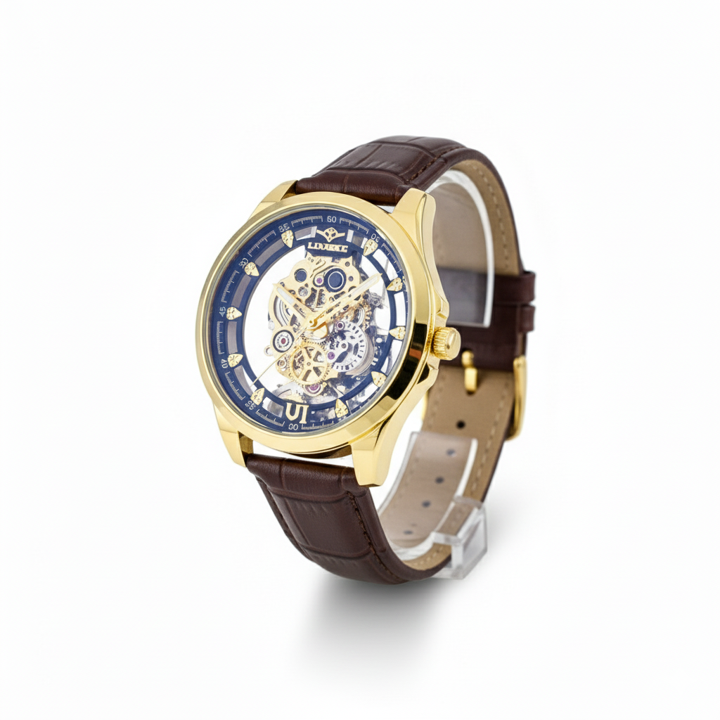 Golden Skeleton Elegance